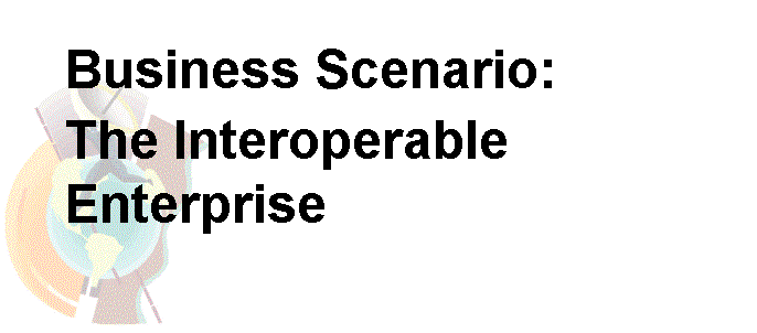 Text Box: Business Scenario:
The Interoperable Enterprise
